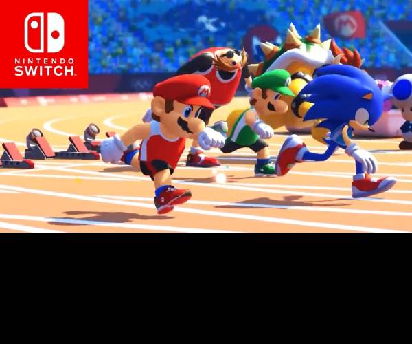 Mario & sonic at the Olympic Games Tokyo 2020