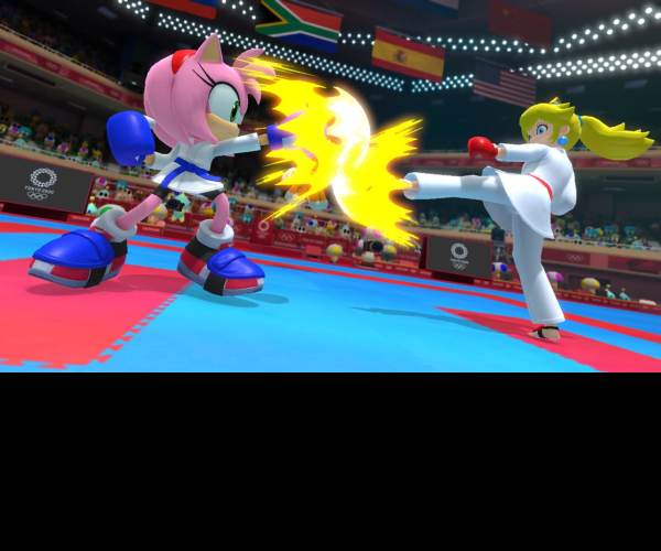 Mario & sonic at the Olympic Games Tokyo 2020