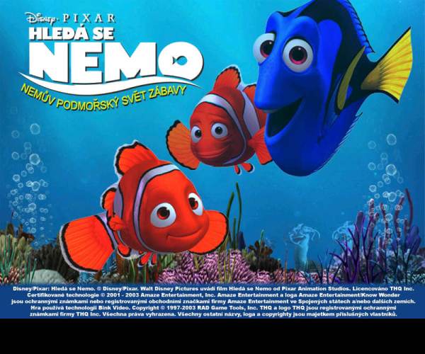 Hledá se Nemo: Nemův podmořský svět zábavy
