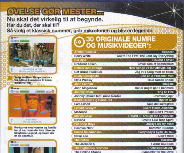 Singstar: Legends