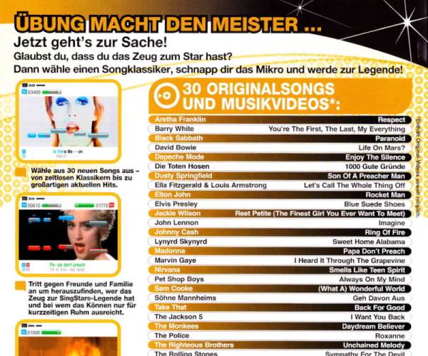Singstar: Legends