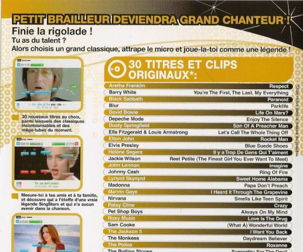 Singstar: Legends