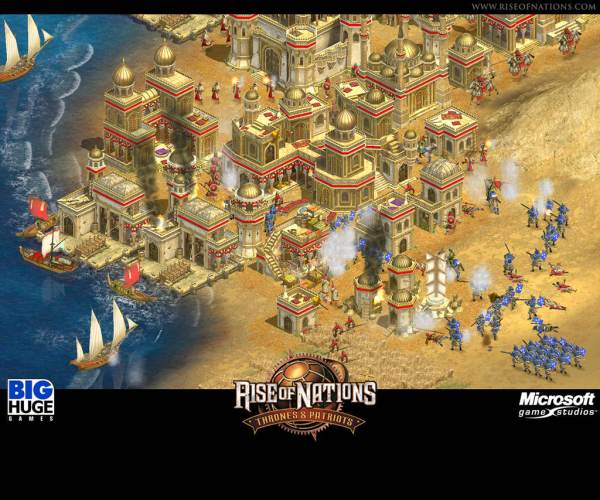 Rise of nations: Thrones and patriots