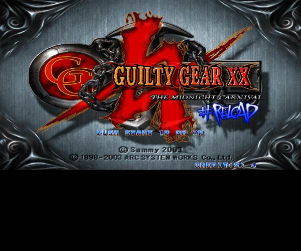Guilty gear xx reload
