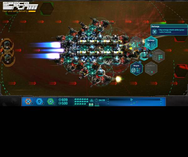 Space Run: Fast and safe delivery