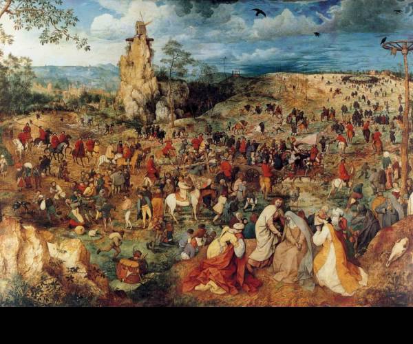 The Procession To Calvary