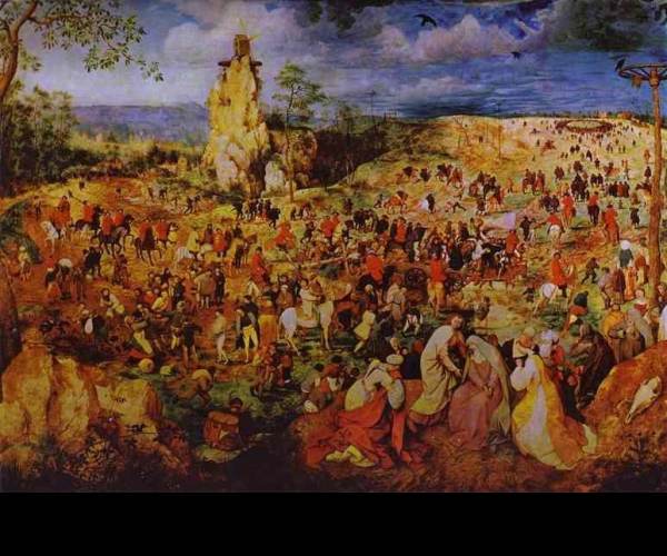 The Procession To Calvary