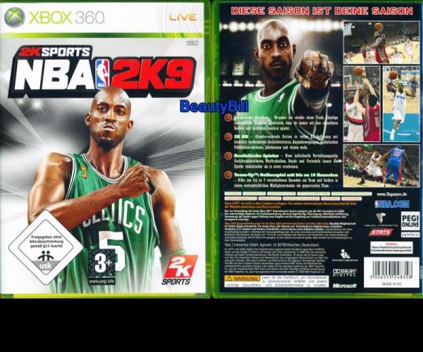 NBA 2K9 (X360)
