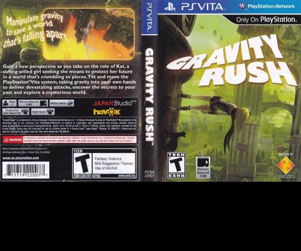 Gravity Rush (PS VITA)