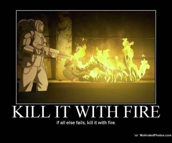 Kill It With Fire