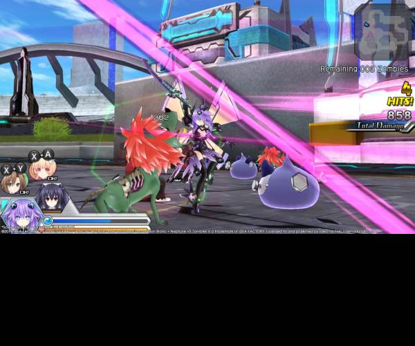 MegaTagmension Blanc + Neptune VS Zombies