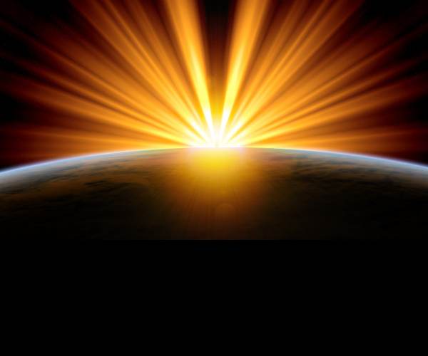 In rays of the Light