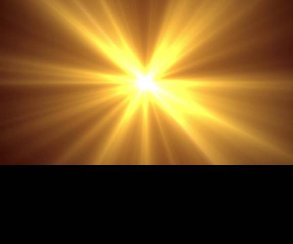 In rays of the Light