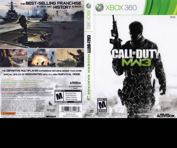 Call of Duty: Modern Warfare 3 (X360)