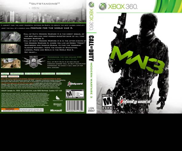 Call of Duty: Modern Warfare 3 (X360)