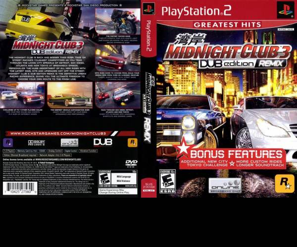 Midnight Club 3 (PS2)