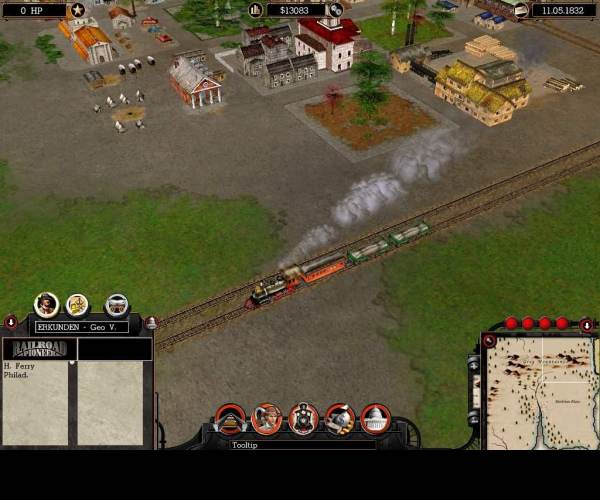 Railroad pioneer