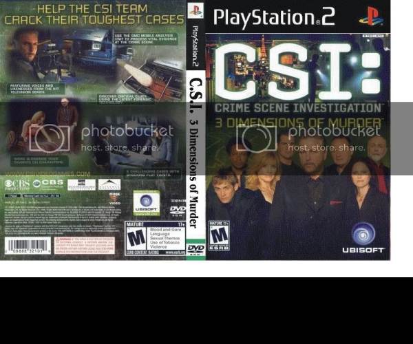 CSI: 3 Dimensions of Murder