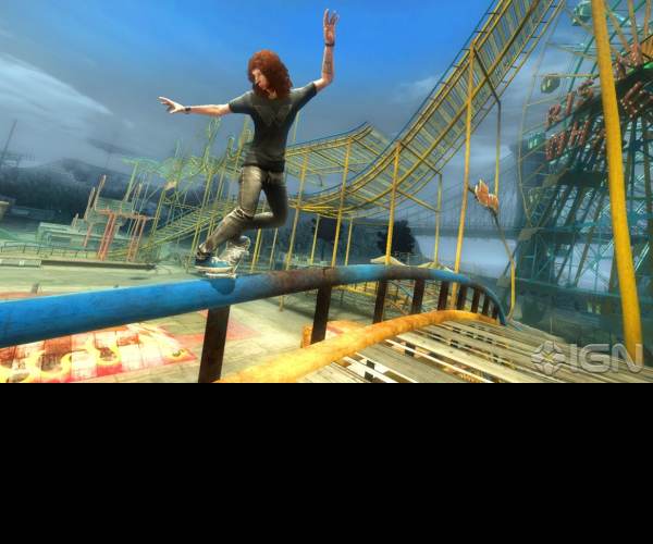 Shaun White Skateboarding
