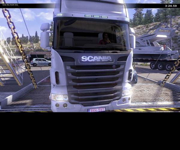 Scania truck driving simulator