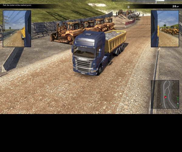 Scania truck driving simulator