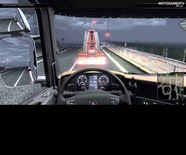 Scania truck driving simulator