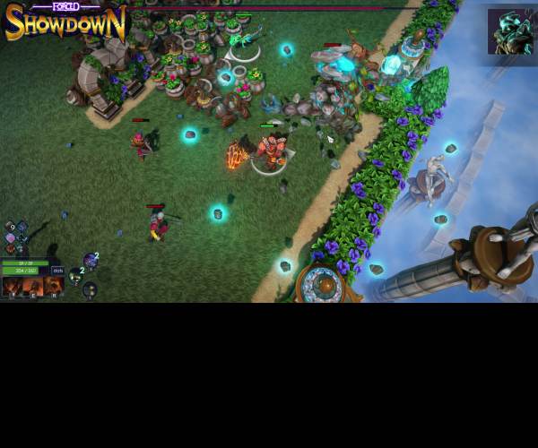 FORCED SHOWDOWN