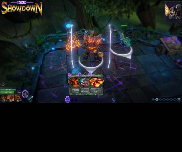 FORCED SHOWDOWN