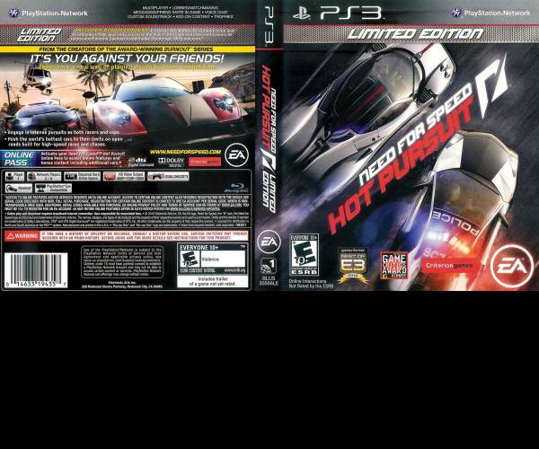 Need for Speed: Hot Pursuit (PS3)