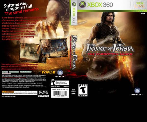 Prince of Persia: The Forgotten Sands (X360)