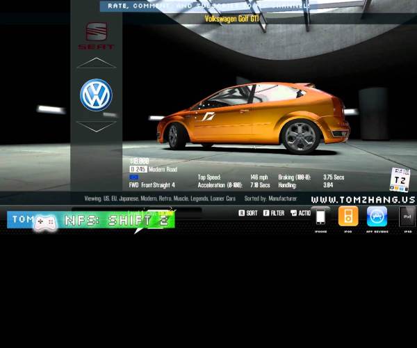 Need For Speed Shift (X360)