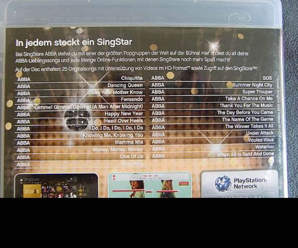 SingStar ABBA (PS3)