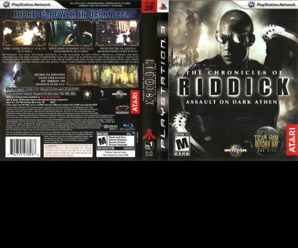 Chronicles of Riddick: Assault on Dark Athena (PS3)