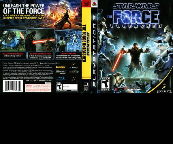 Star Wars: The Force Unleashed (PS3)