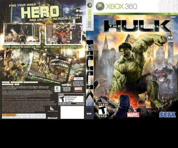 The Incredible Hulk (X360)