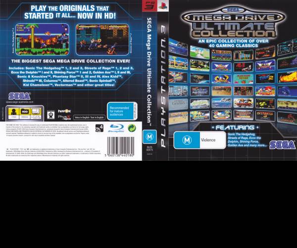 Sega Mega Drive Collection (PS2)