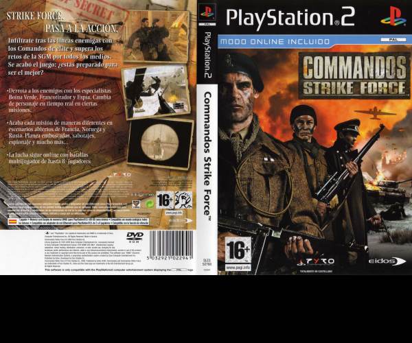 Commandos Strike Force (PS2)