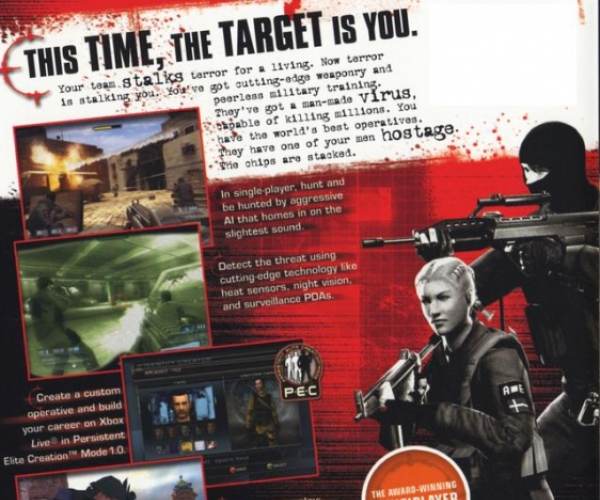 Rainbow Six: Lockdown (XBoX)