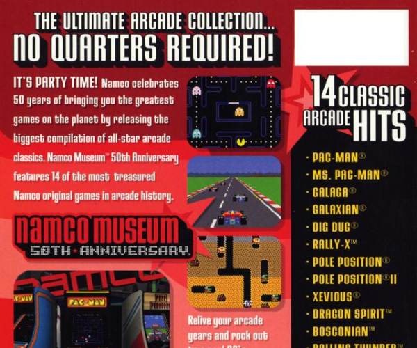 Namco Museum 50th Anniversary