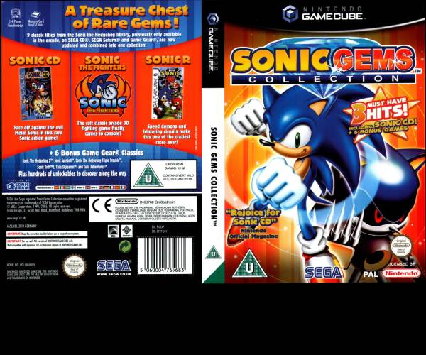 Sonic Gems Collection