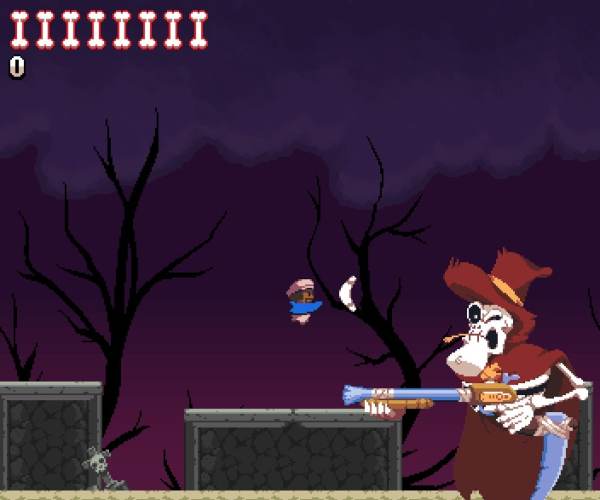 Skeleton Boomerang