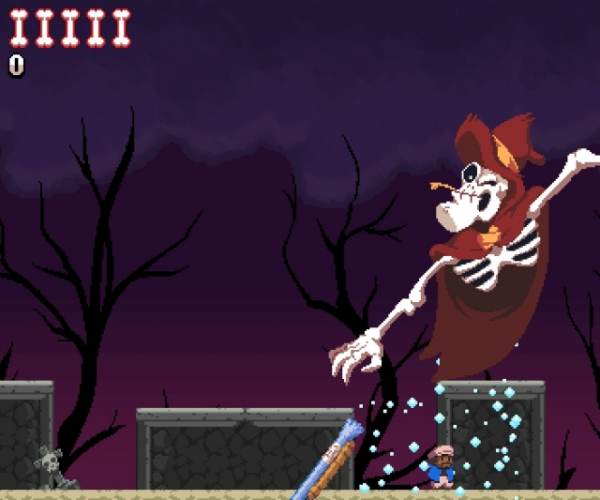 Skeleton Boomerang