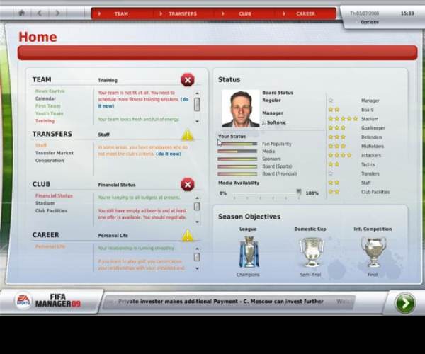 FIFA Manager 09