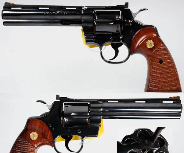 BLUE REVOLVER