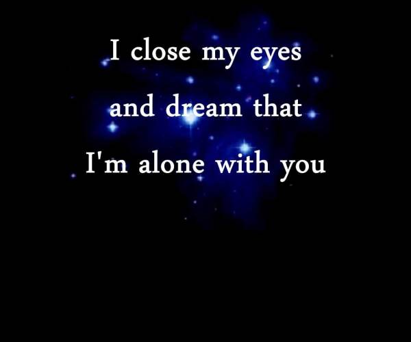 Alone With You