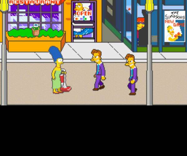 The Simpsons Arcade Game